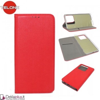 Telone atverčiamas dėklas - raudonas (Xiaomi 14T Pro) Telone atverčiamas dėklas - raudonas (Xiaomi 14T Pro)